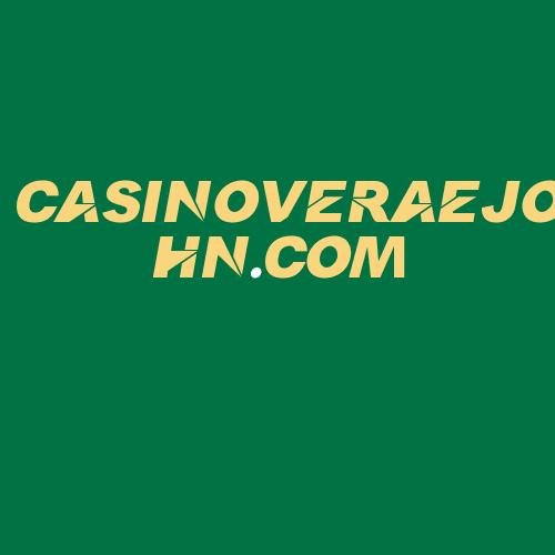 Logo da CASINOVERAEJOHN